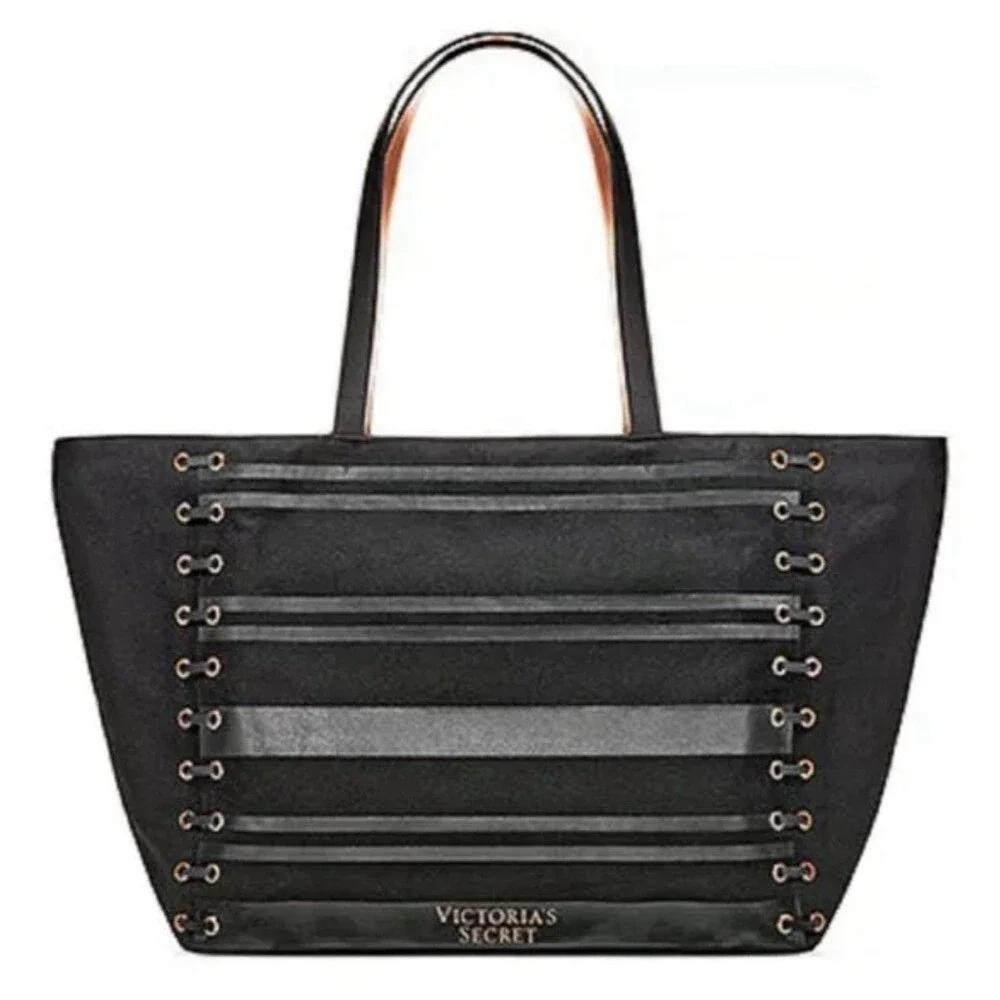 Victoria’s Secret Shoulder Women Bag With Handles, Black, Mother’s Day Gift